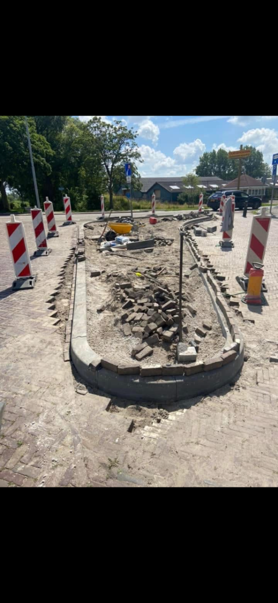 Grondwerker stratenmaker